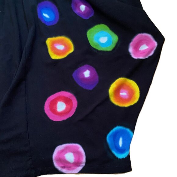 Designs by Naomi vintage Y2K asymmetrical design dress polka dots - Picture 11 of 15